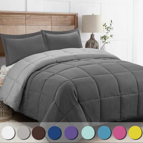 Down alternative comforter set - down,