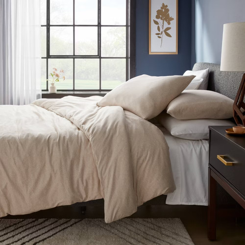 Jersey duvet and sham set - jersey,