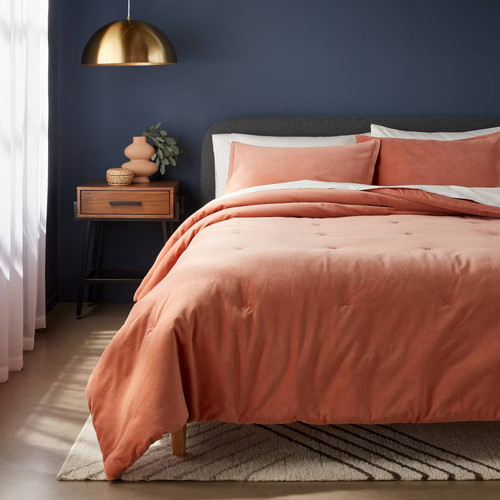 3pc full queen velvet - full/queen,