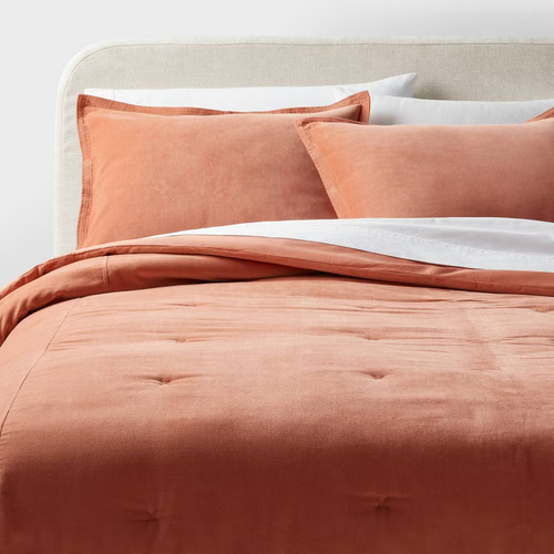 3pc full queen velvet - 3pc,