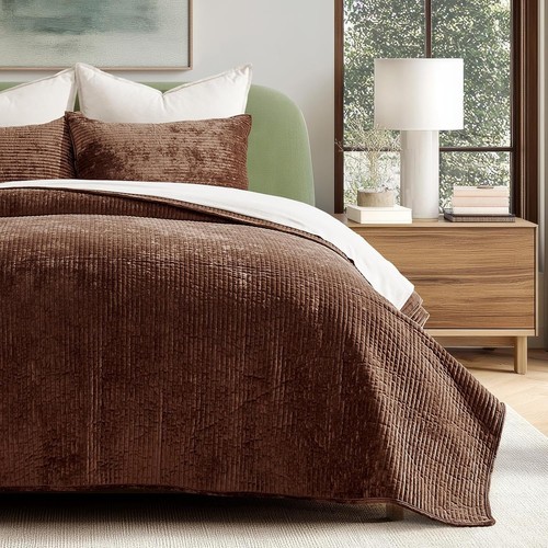 Velvet terracotta brown clay - velvet,